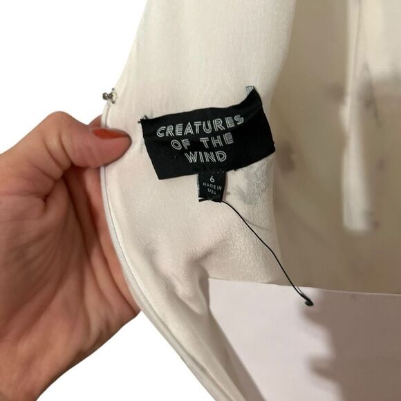 Creatures of the Wind Revolve Long Sleeve Printed Mini Dress Size 6 NWT Peasant - Picture 13 of 16